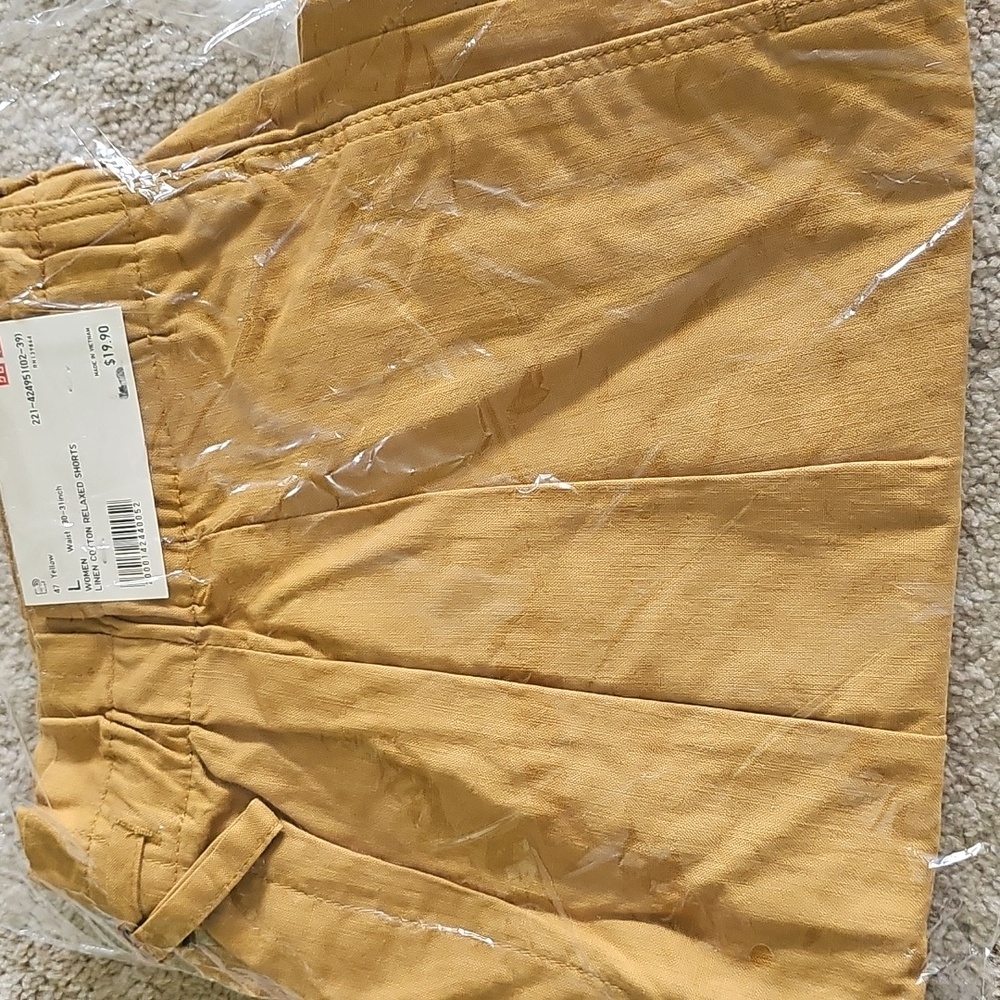 Uniqlo LINEN COTTON SHORTS - Picture 6 of 7